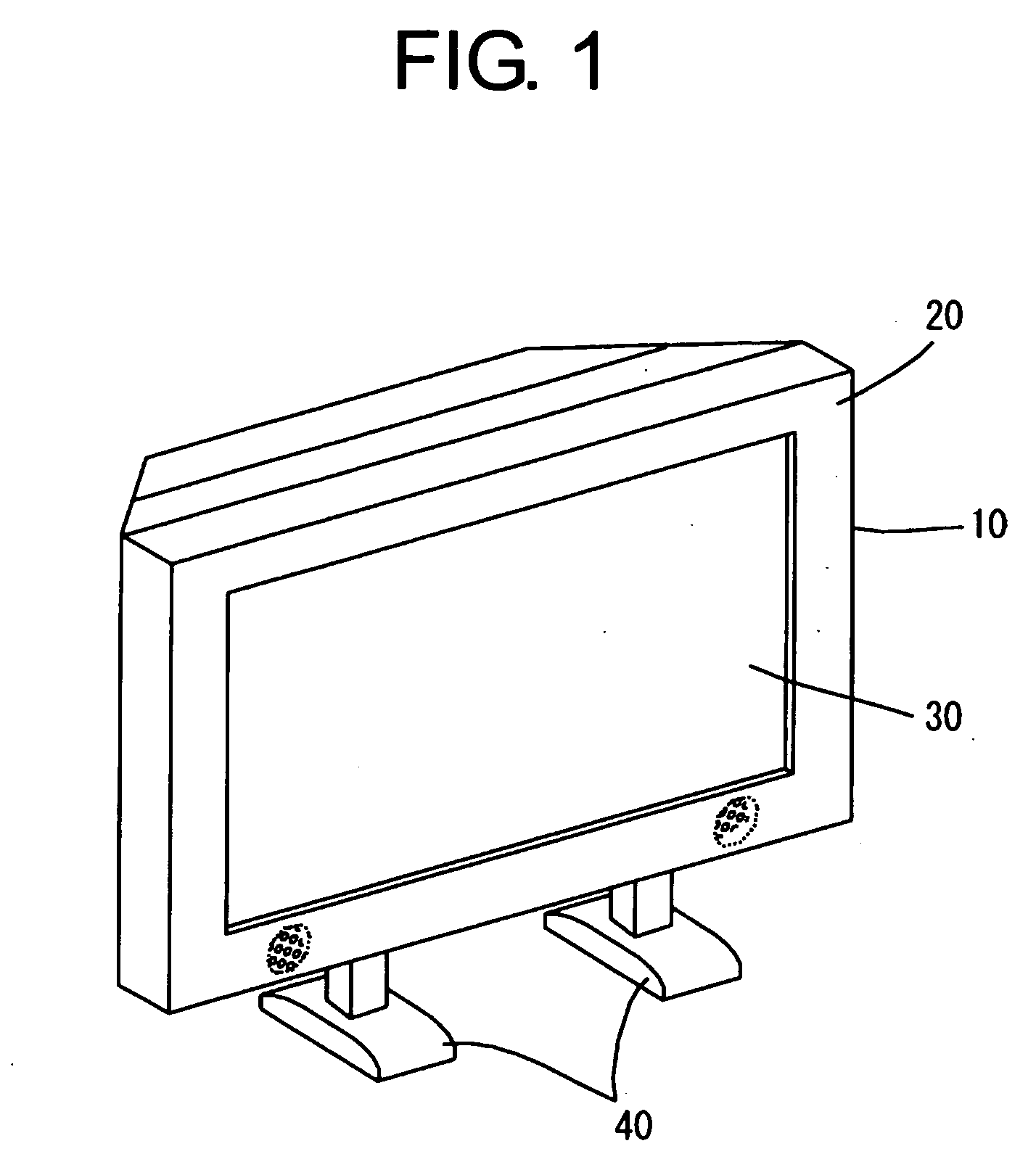 Plasma television and panel type television