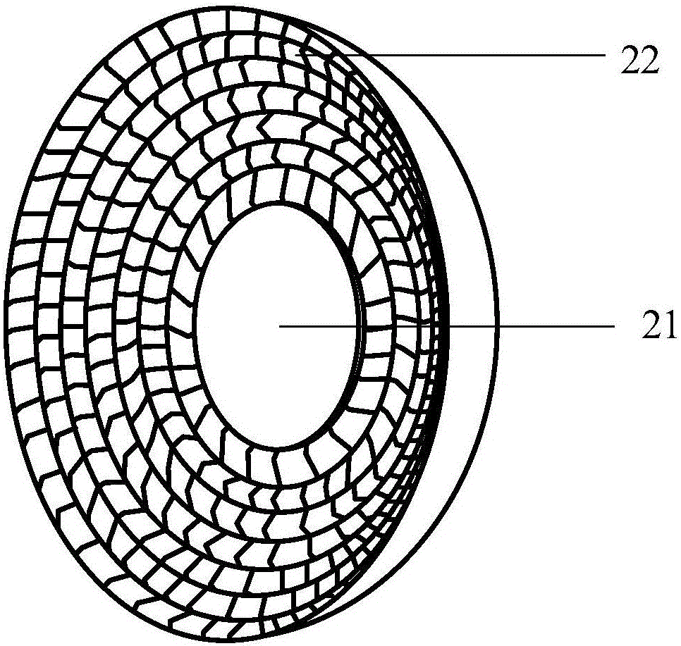 Large-view-field imaging device based on prism-fiber coupling