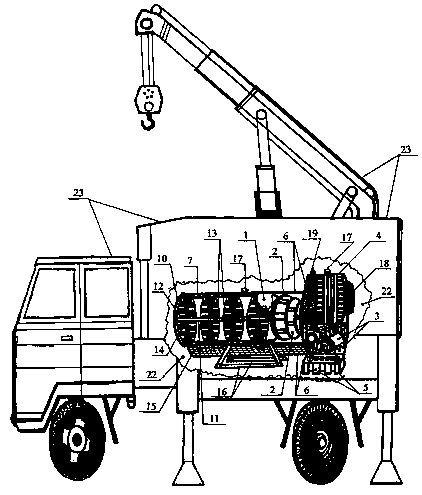 A lifting method for installation of large electric equipment