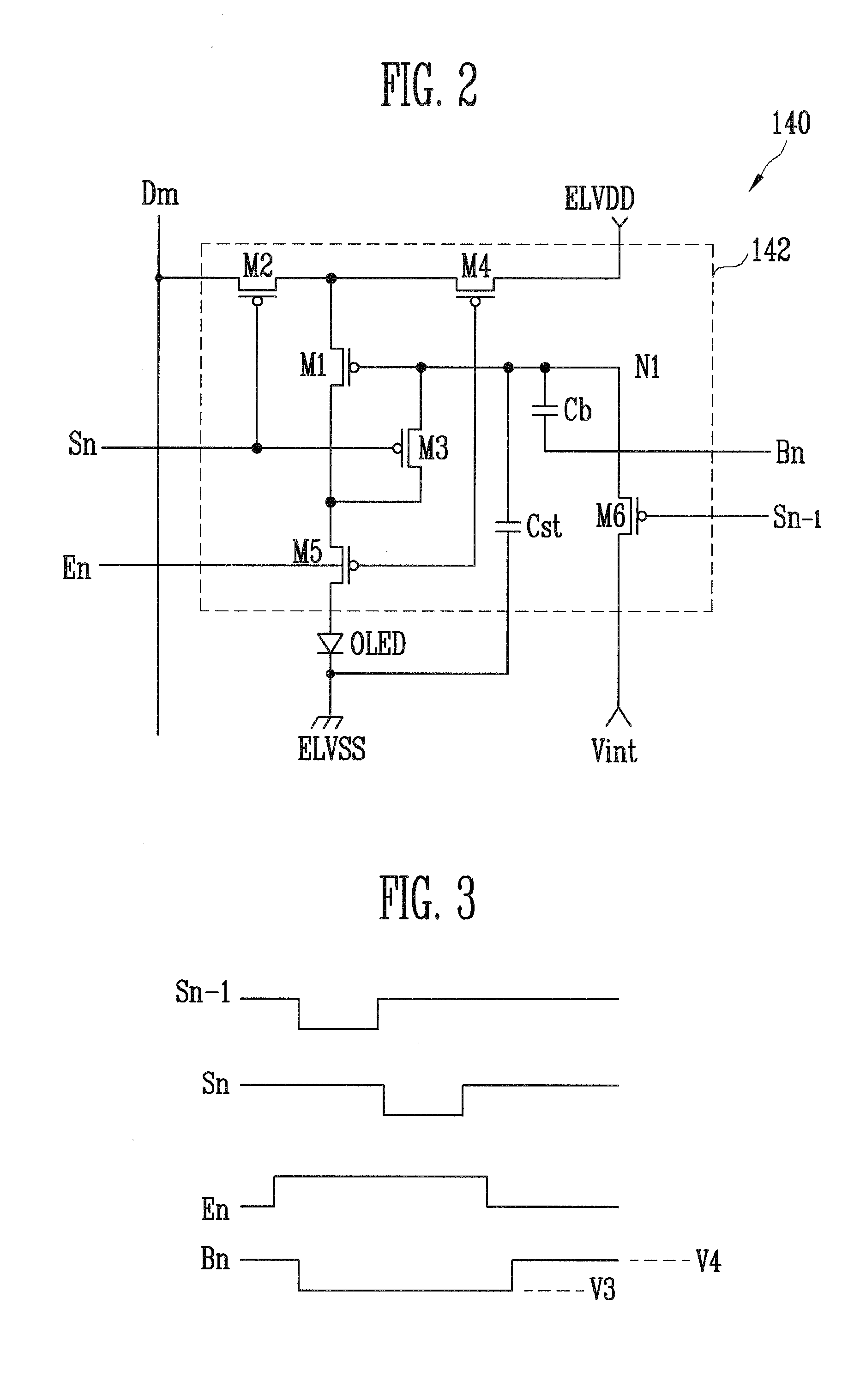 Pixel and organic light emitting display device