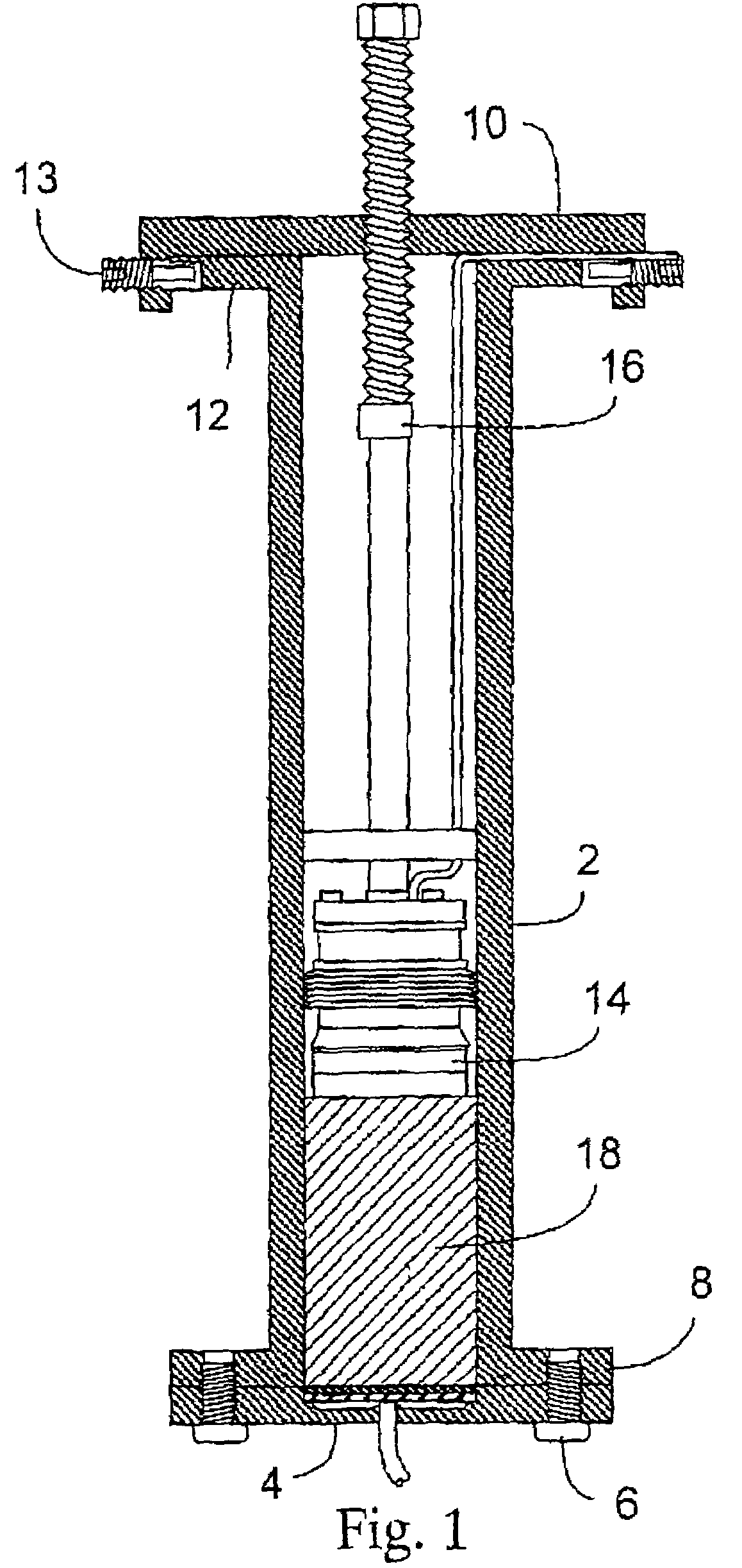 System for automated compression of chromatography columns