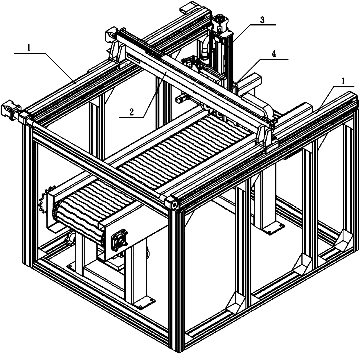 Full-automatic laser cleaning platform