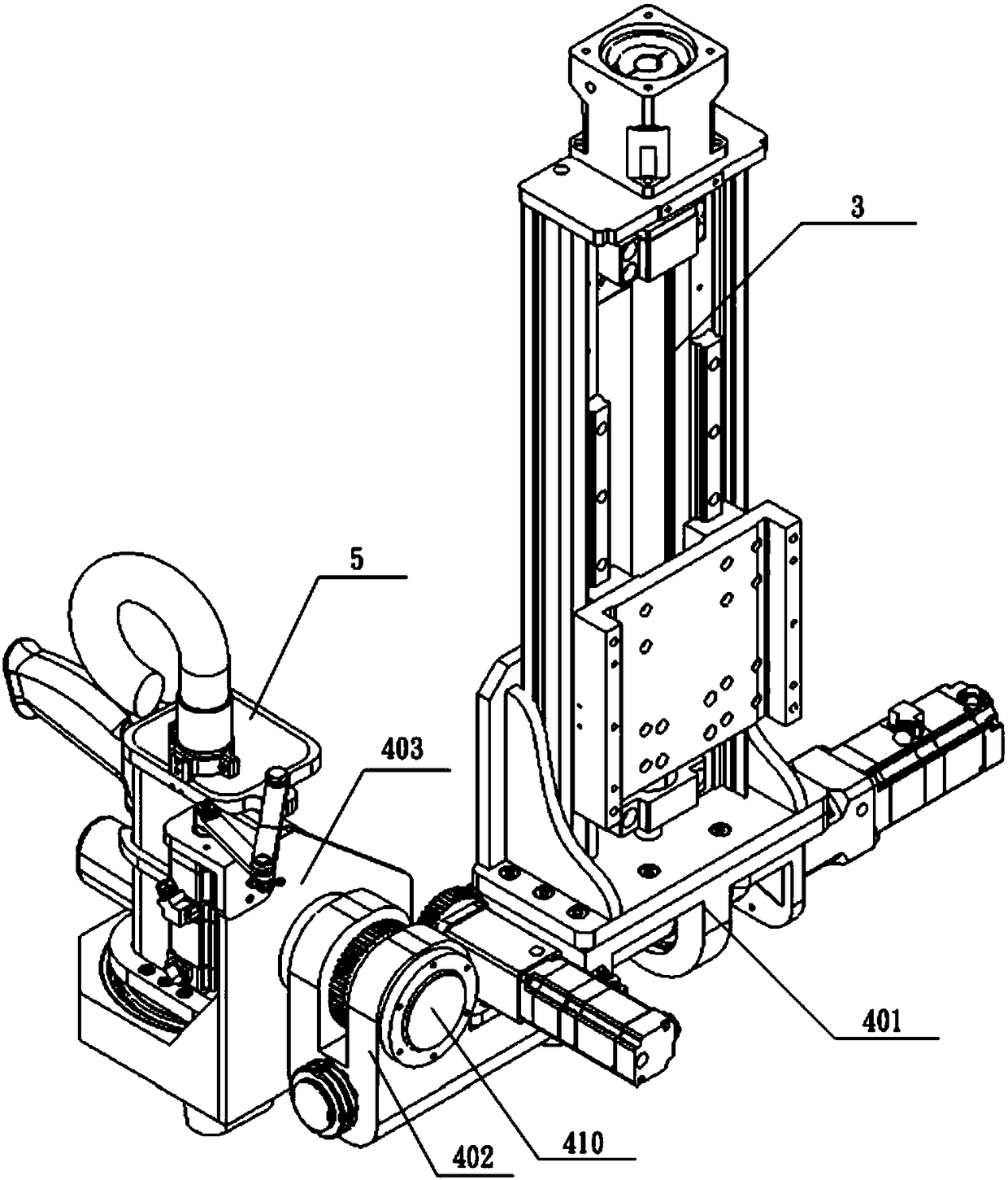 Full-automatic laser cleaning platform