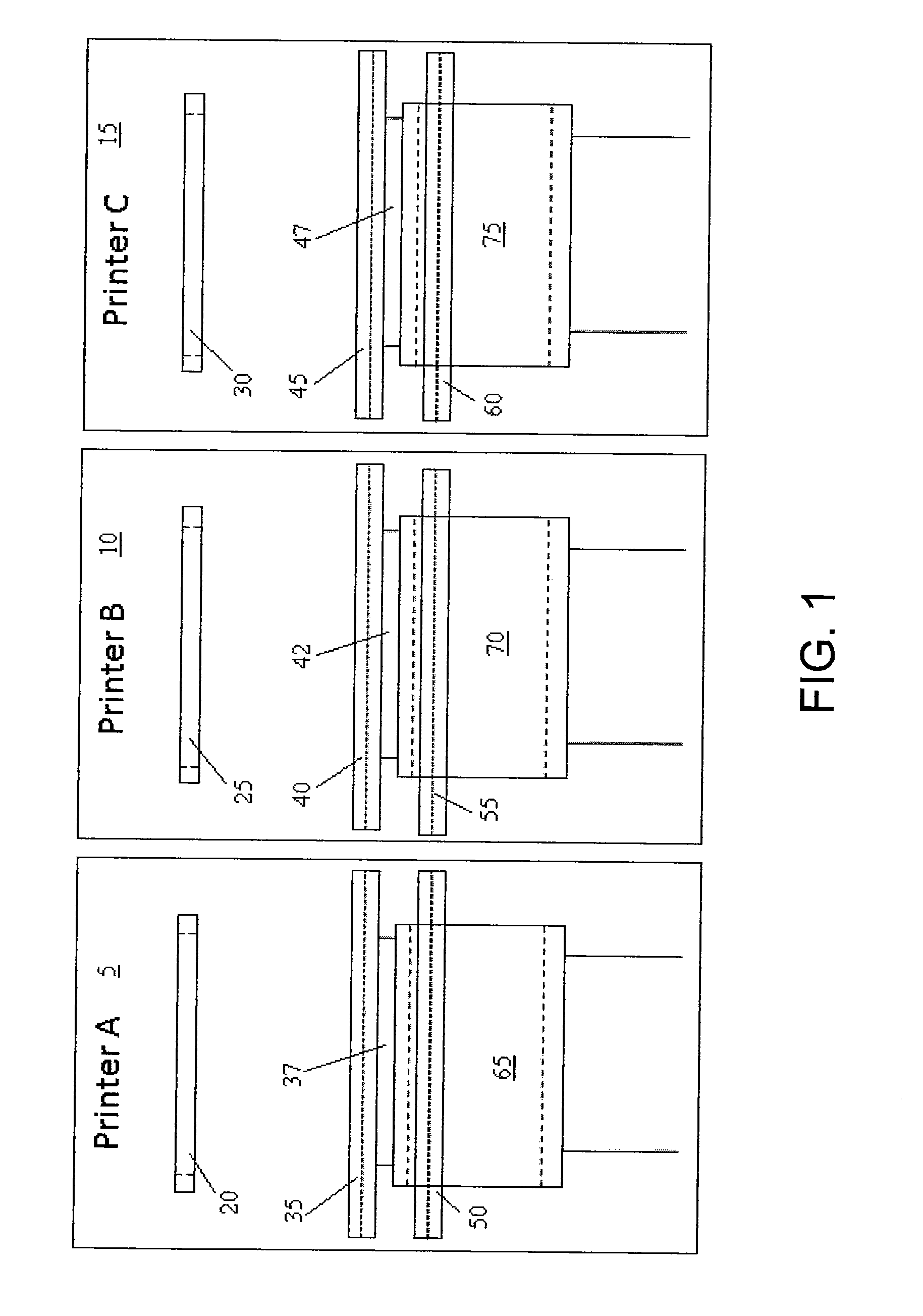 Vertically separated pass through conveyor system and method in surface mount technology process equipment