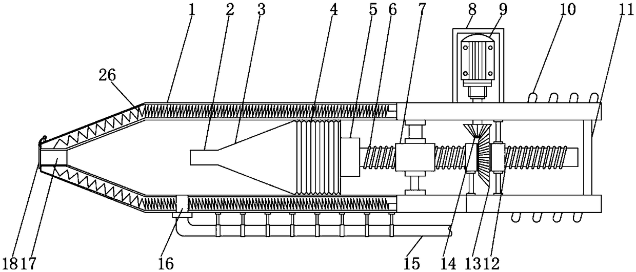 Injection molding machine nozzle with self-cleaning function