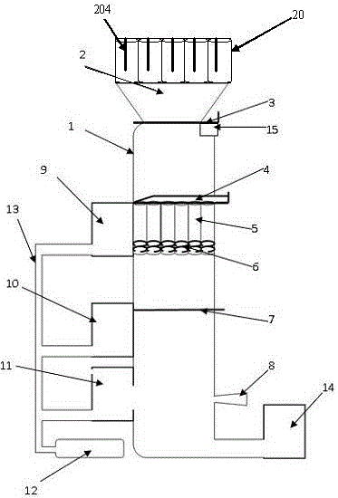 Corn integral processing device