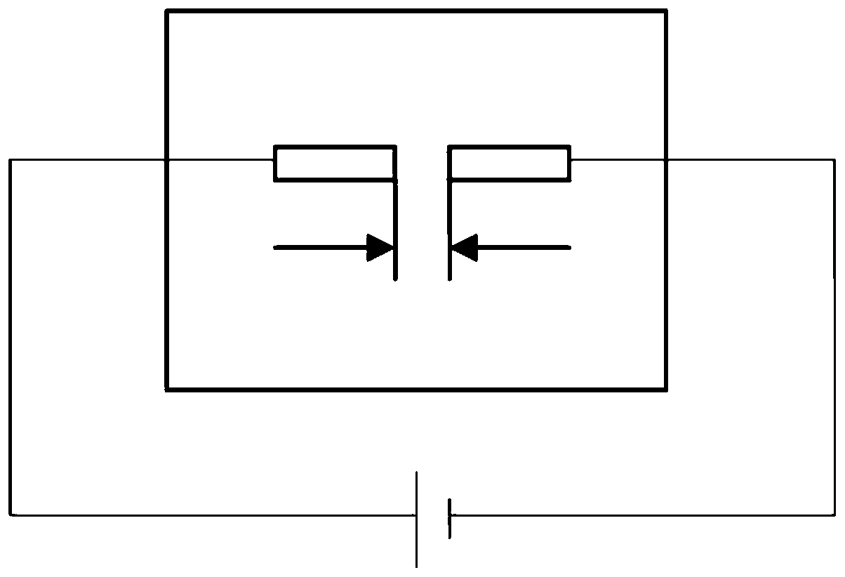 Method for testing silver ion migration of conductor paste for chip resistor