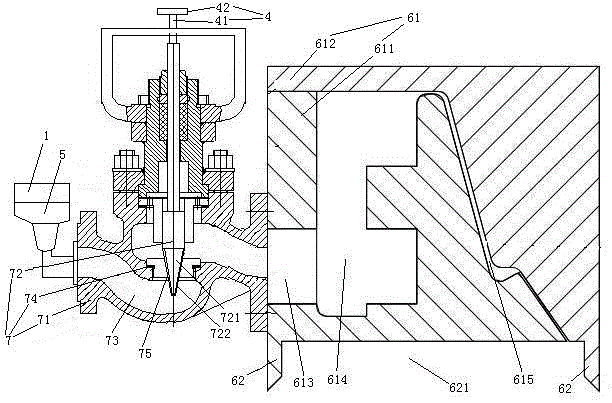 Detachable 3D printer spray head