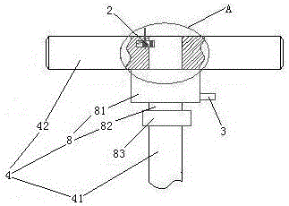 Detachable 3D printer spray head