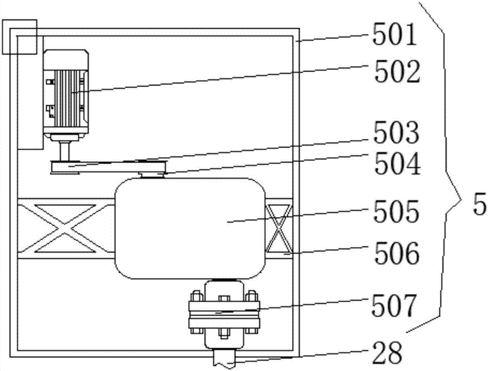 Automatic bending machine for processing bamboo wood