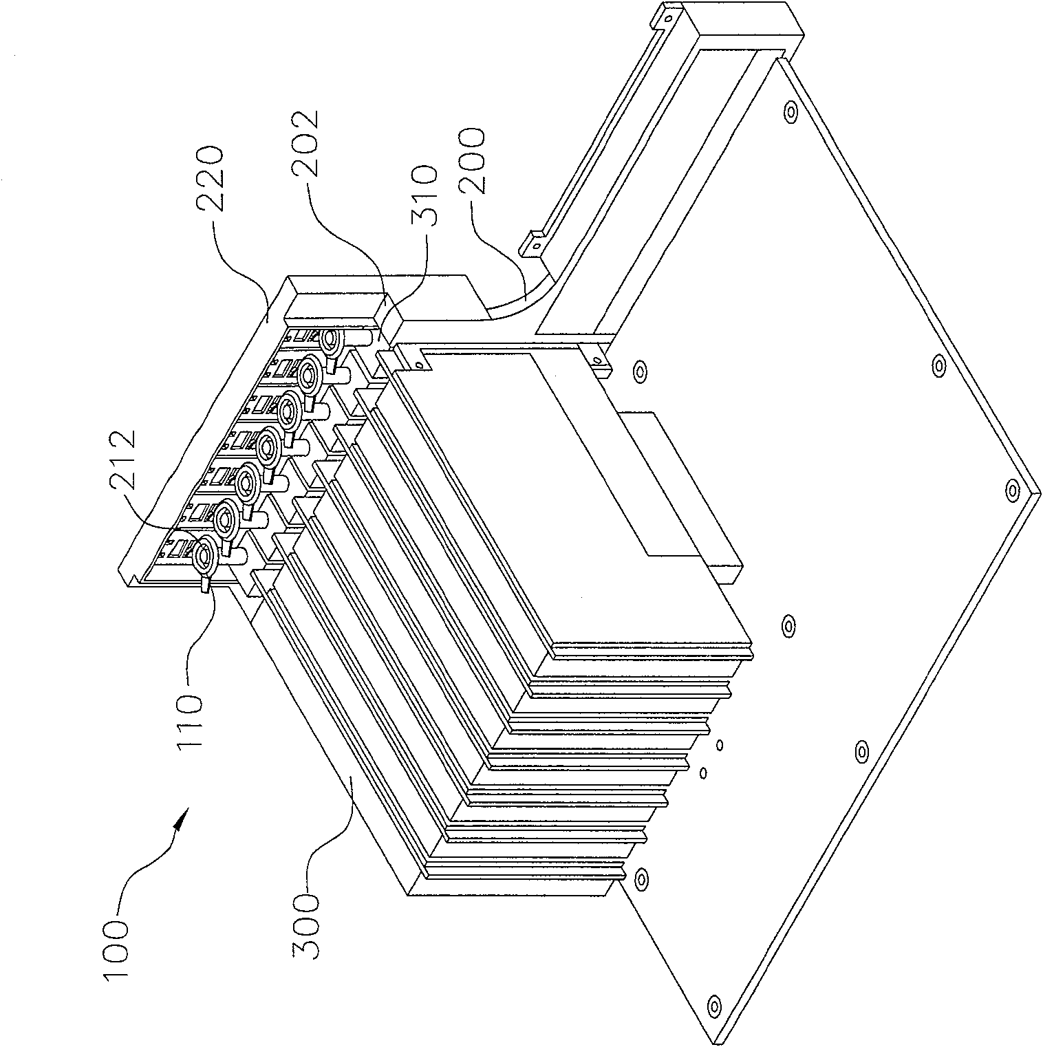 Interface card fixture