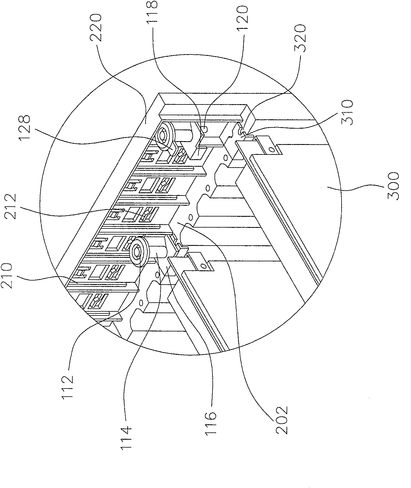 Interface card fixture