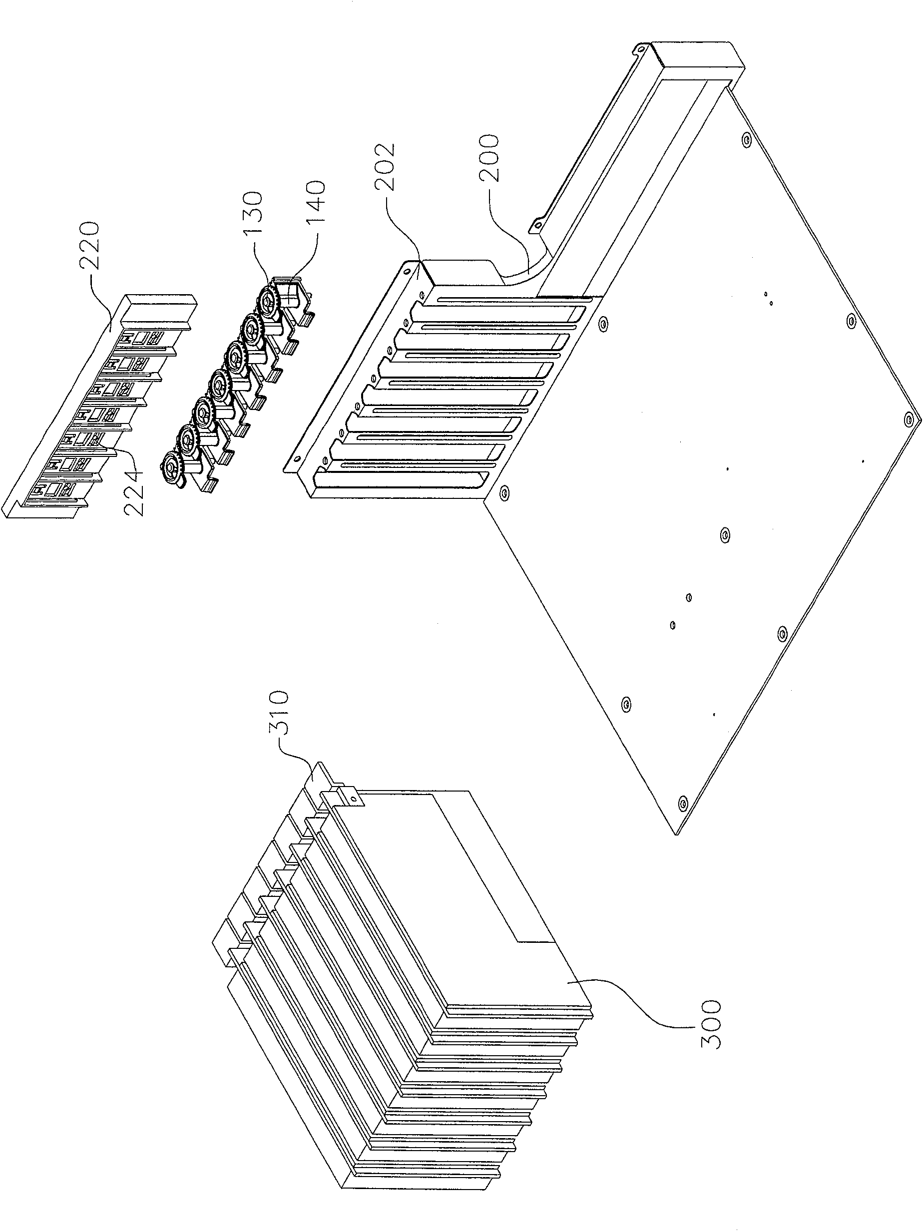 Interface card fixture