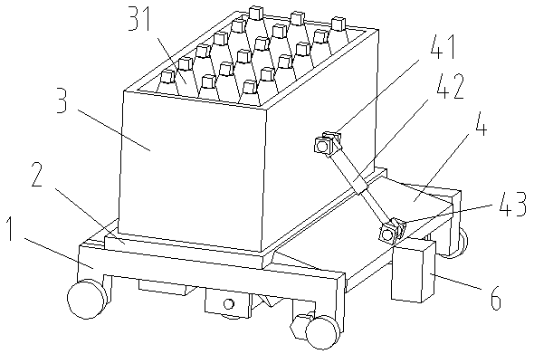 Construction device for building waterproof layer