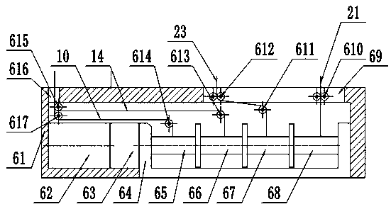 Combined electric power maintaining lifting ladder