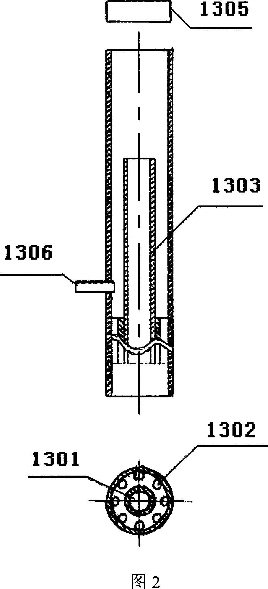 High voltage vacuum circuit breaker with high rated current