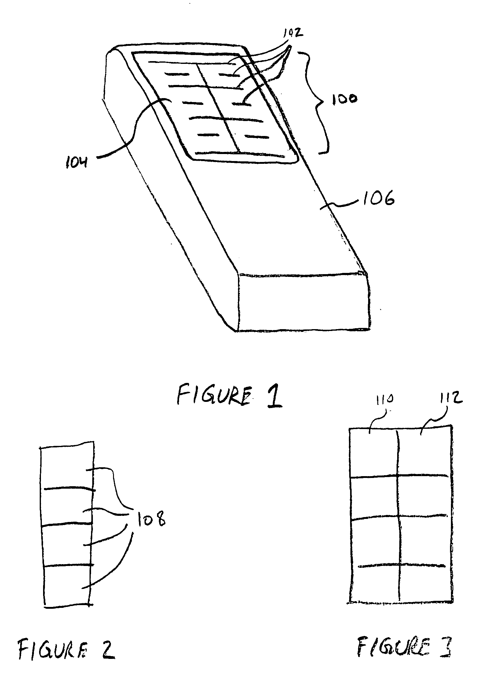 Single-layer touchpad having touch zones