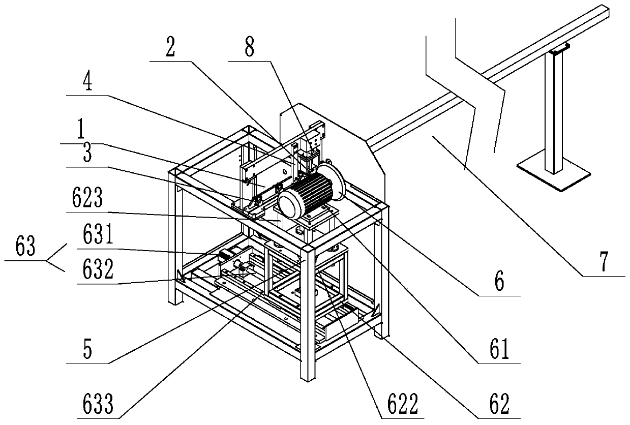 T-shaped trim strip cutting equipment