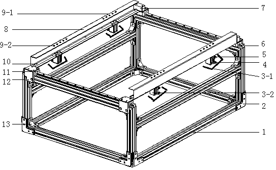 Clamping device used for measurement of thin plates