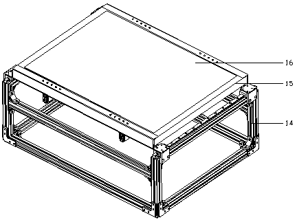 Clamping device used for measurement of thin plates