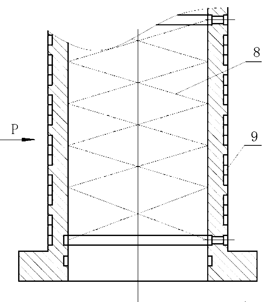 Self-lubrication cooled type gear shaper spindle structure