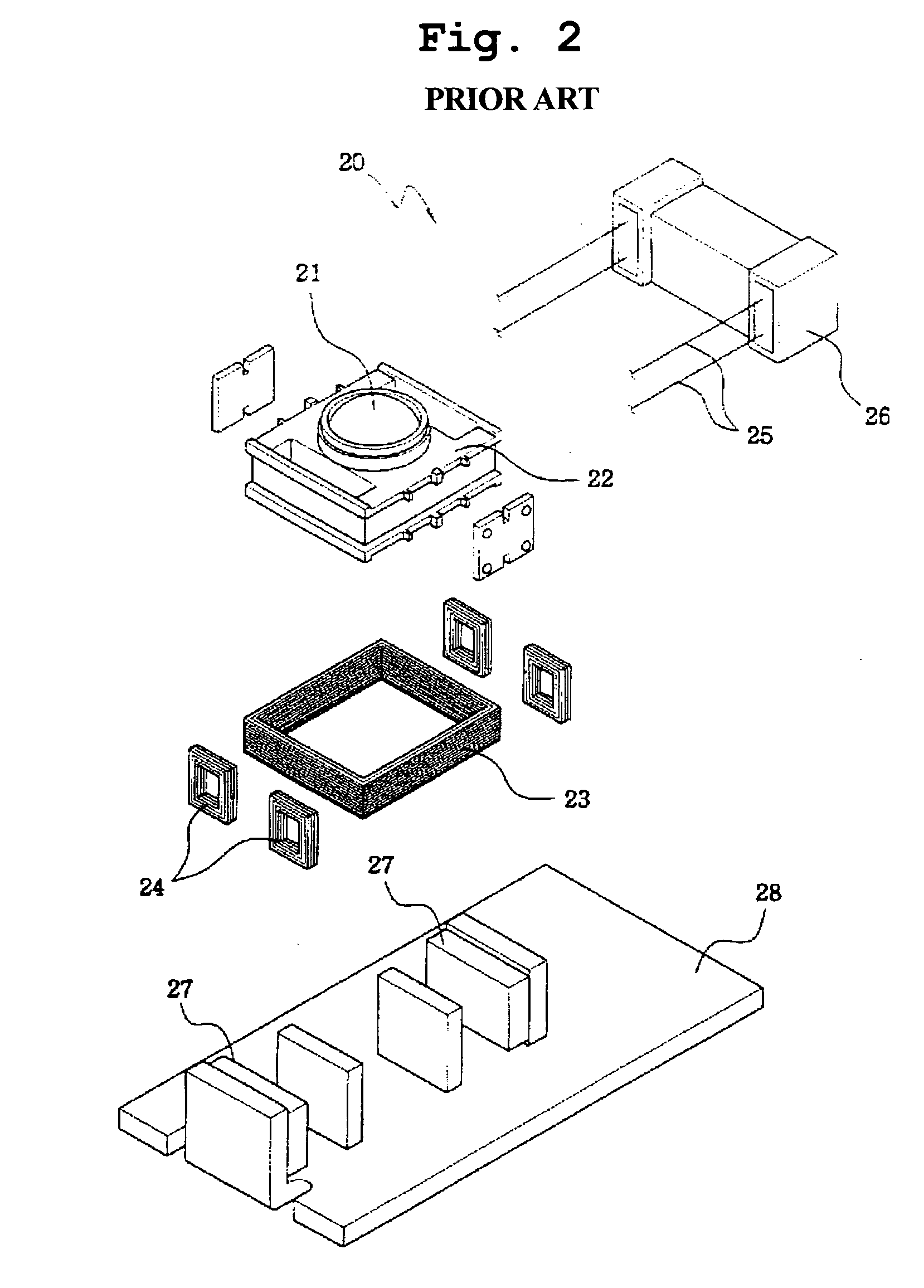 Actuator employing a bobbin incorporating a winding coil and a manufacturing method thereof