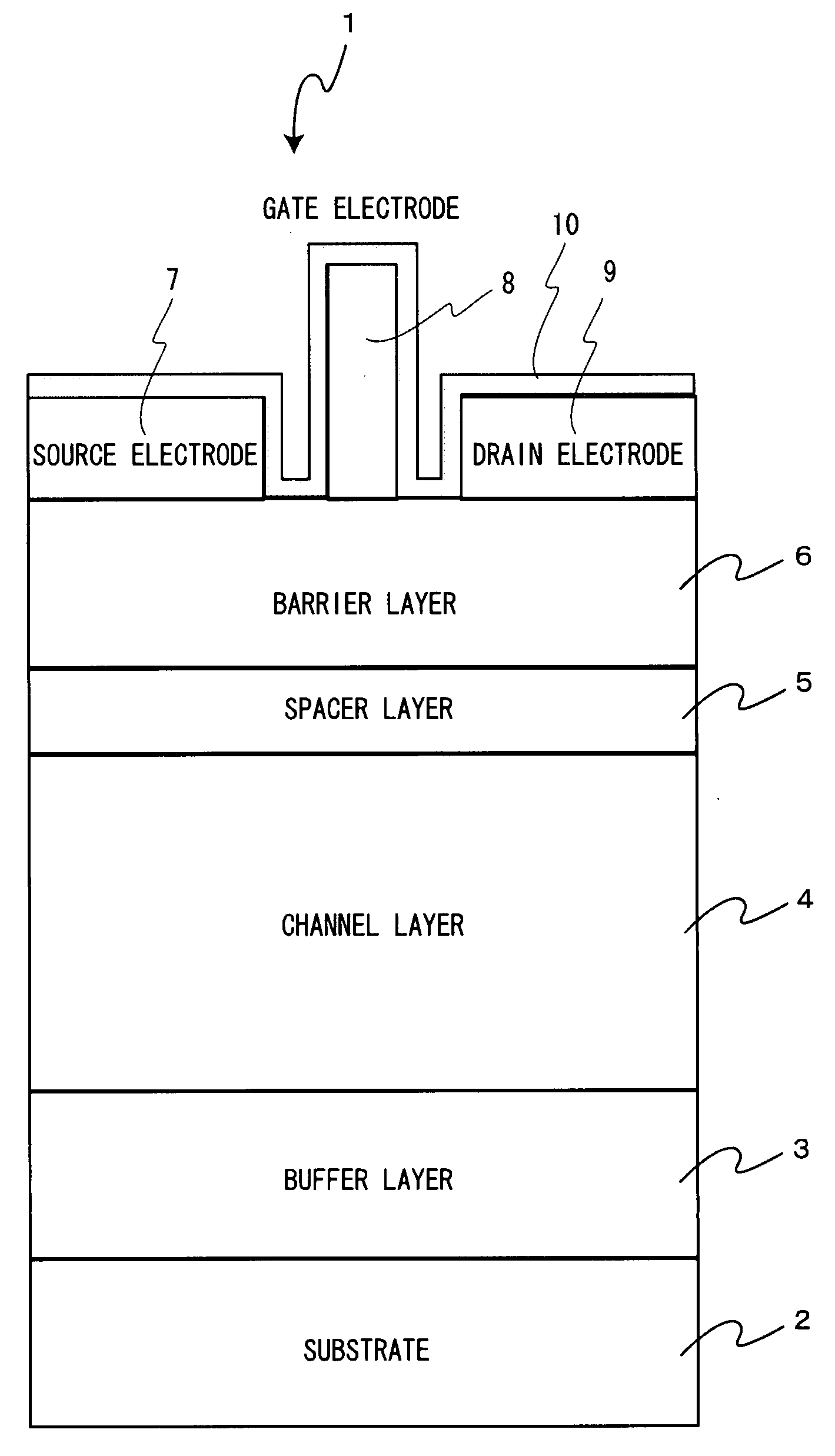 Gan-Based Field Effect Transistor and Production Method Therefor