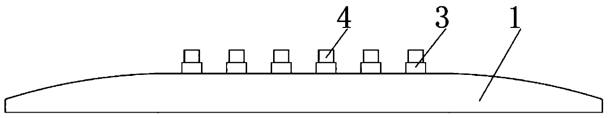 Easily attached magnetic sensor for core field detection