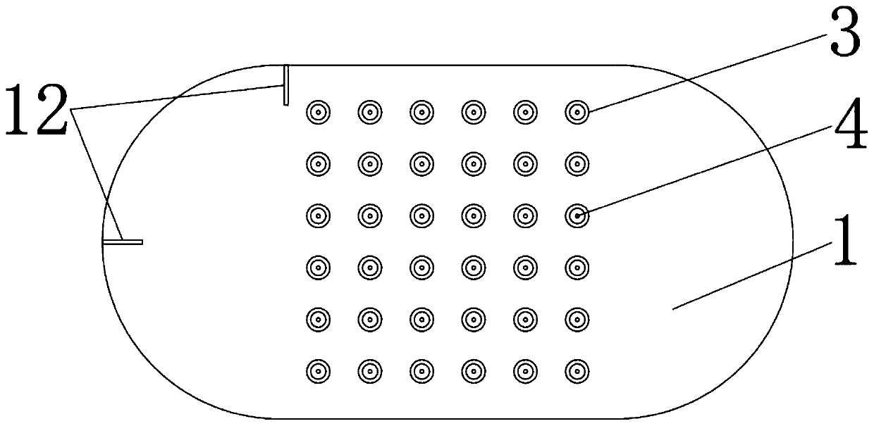 Easily attached magnetic sensor for core field detection