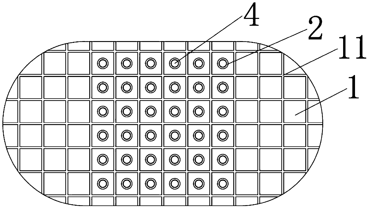 Easily attached magnetic sensor for core field detection