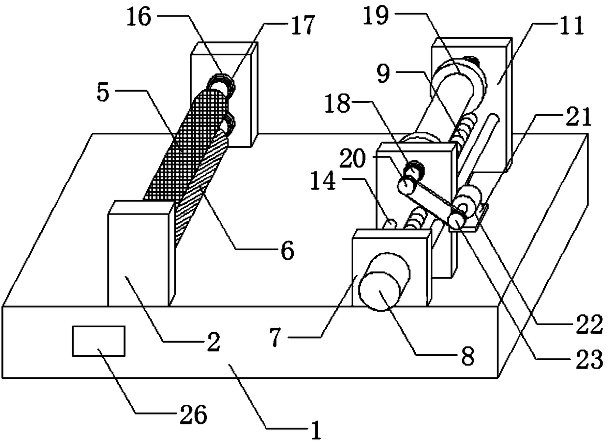 Winding device of data cable