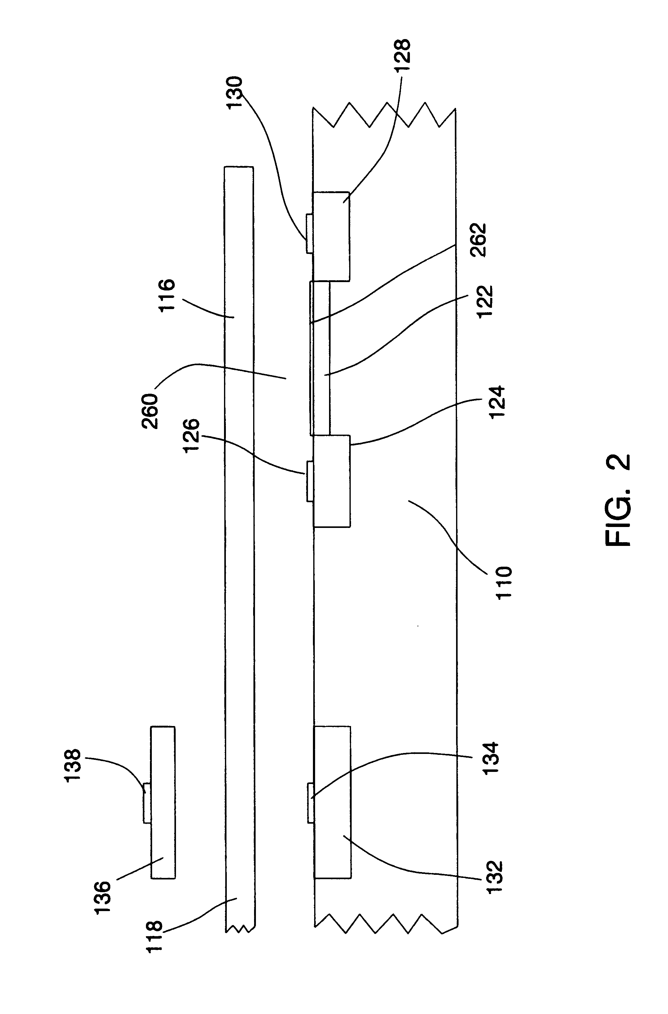 Differential wideband vibration sensor