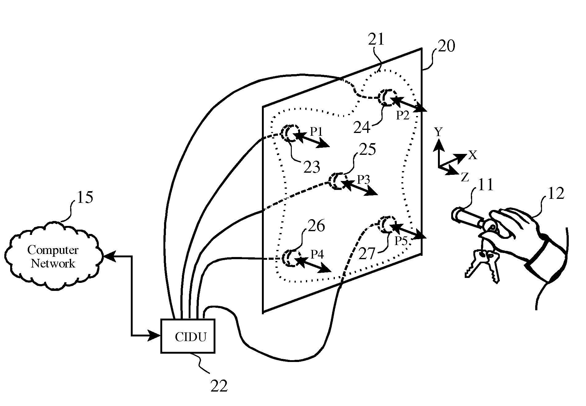 Free-space Gesture Recognition for Transaction Security and Command Processing