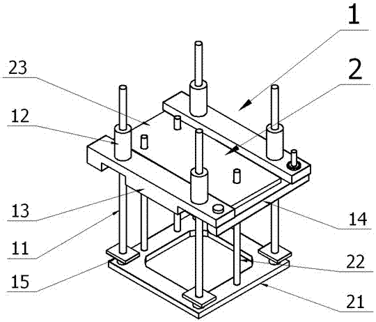 Detachable mobile platform and installation and disassembly method thereof