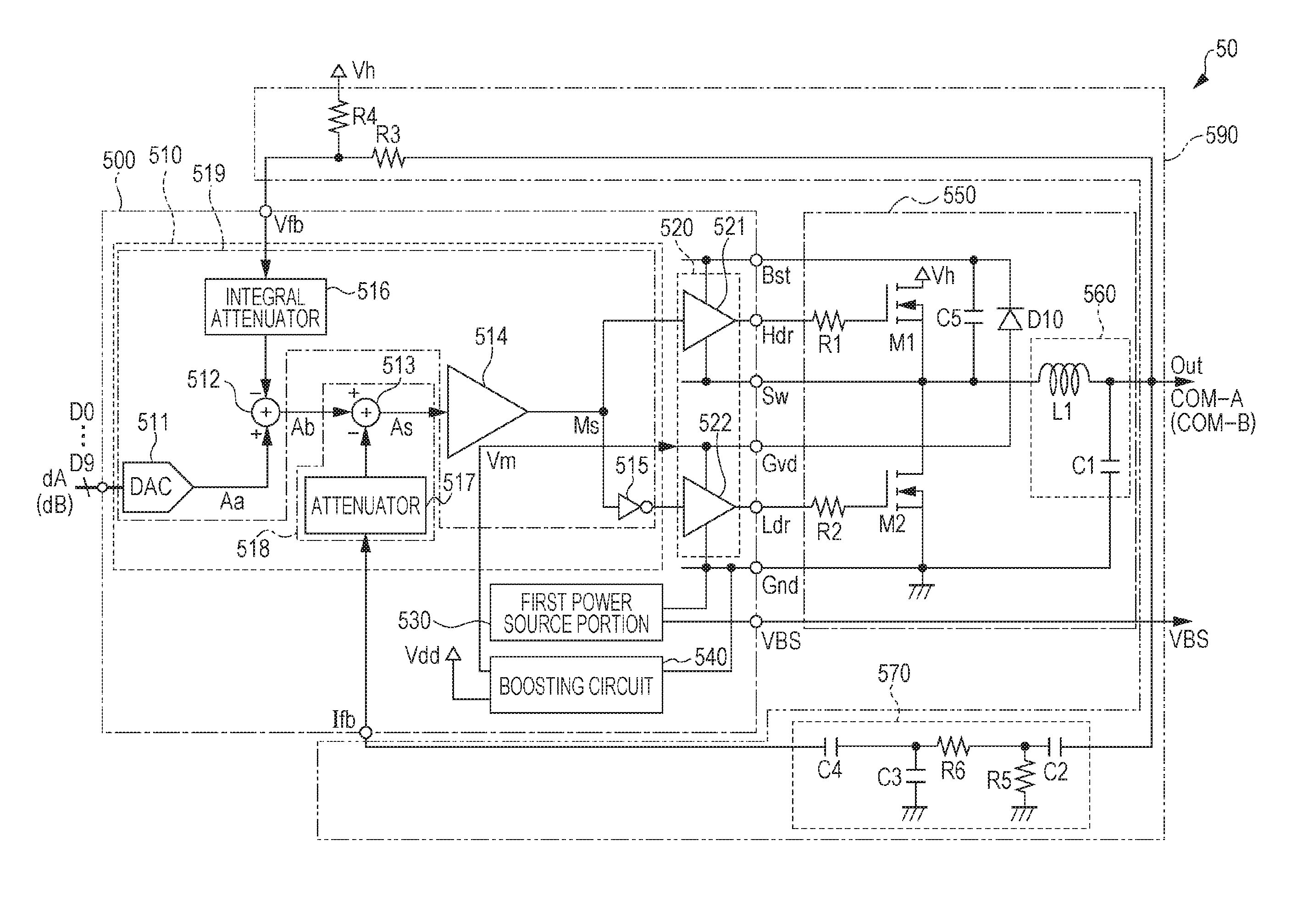 Liquid discharge apparatus, head unit, capacitive load drive circuit, and integrated circuit device for capacitive load drive