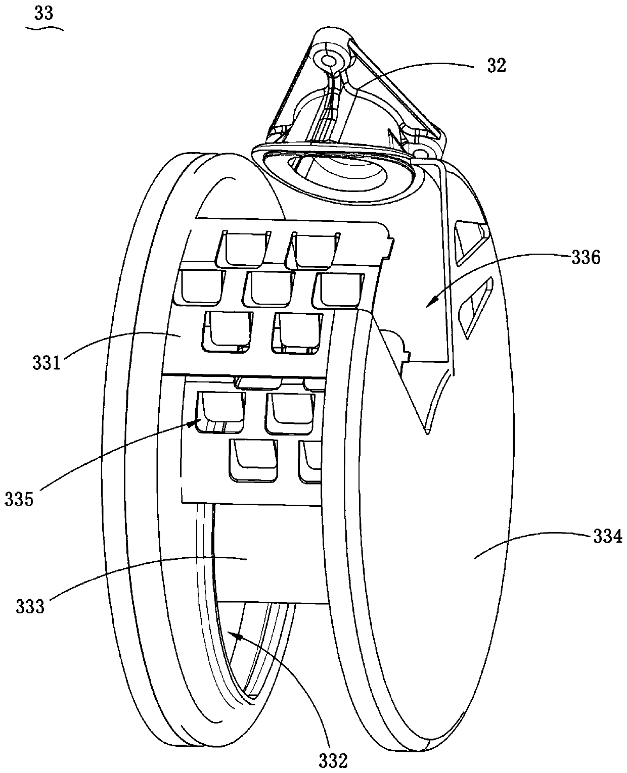 Post-treatment integrated device and diesel engine