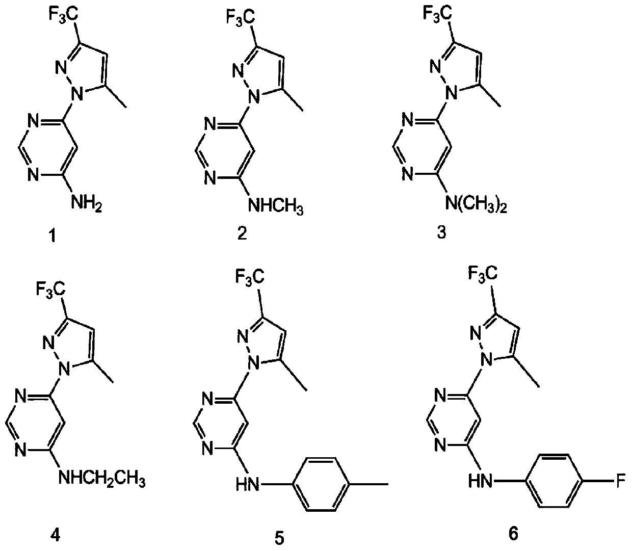 Pyrilamine compounds with herbicidal activity and application thereof