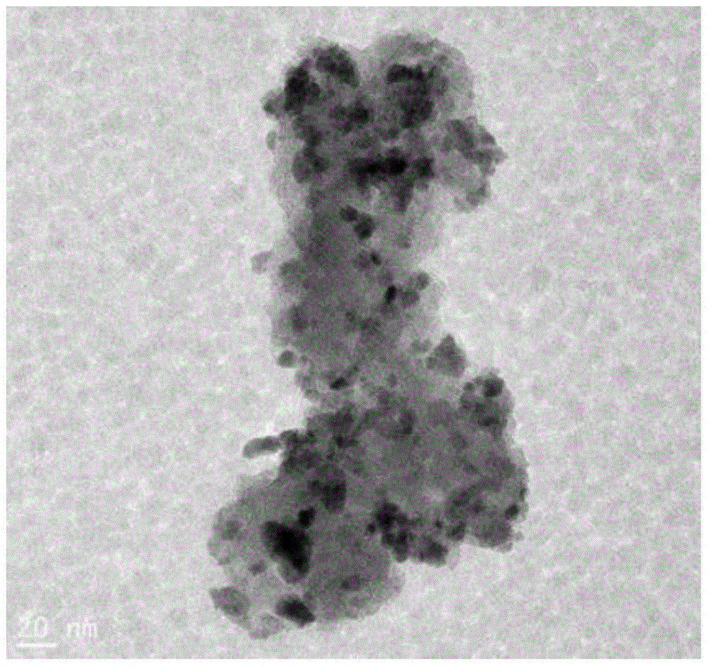 Ferric-carbon complex as well as preparation and application thereof