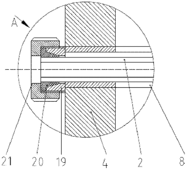 Multi-tube pass inorganic separating membrane module