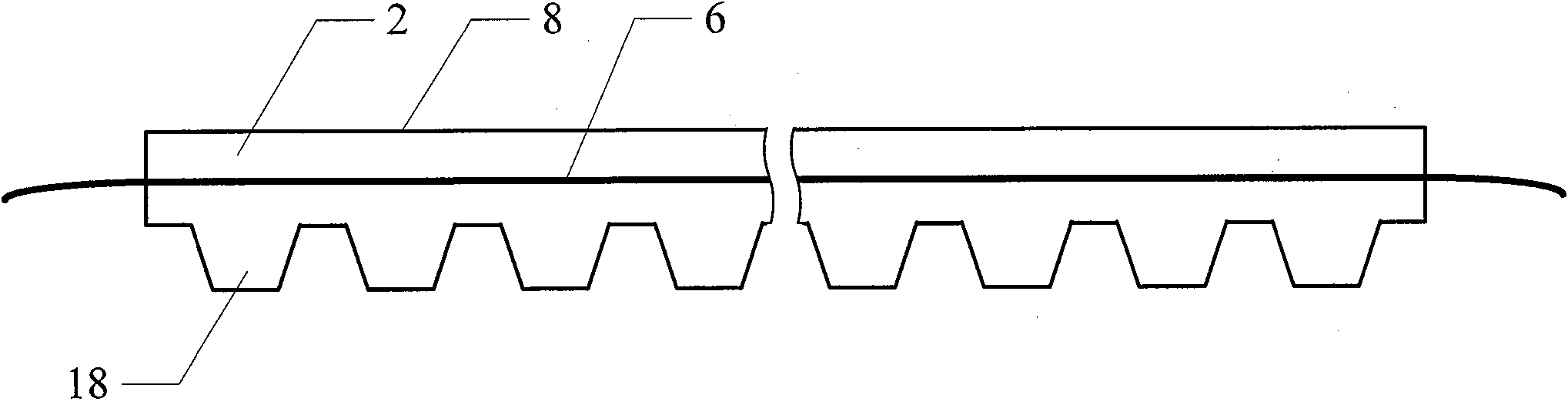 Method and apparatus for detecting internal surface of dry hollow reactor