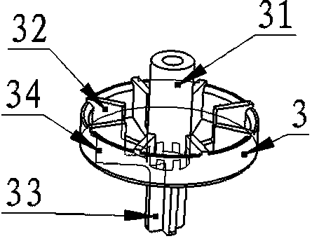 Draining pump