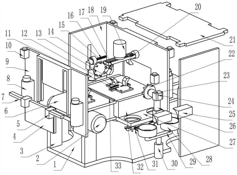 Noise testing device and testing method for motor production