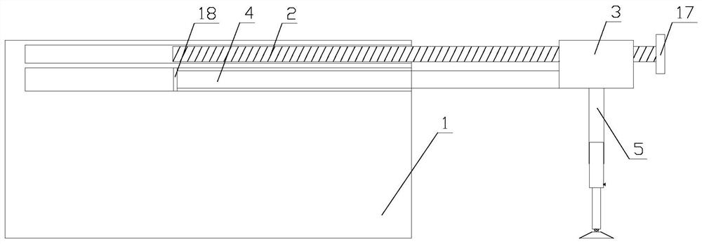 Sawing machine workbench with extending function and good stabilizing effect