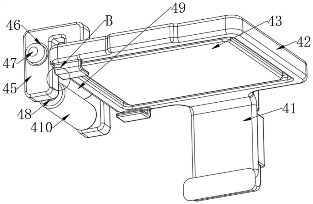 Paper stabilizing device for tobacco processing and using method of paper stabilizing device