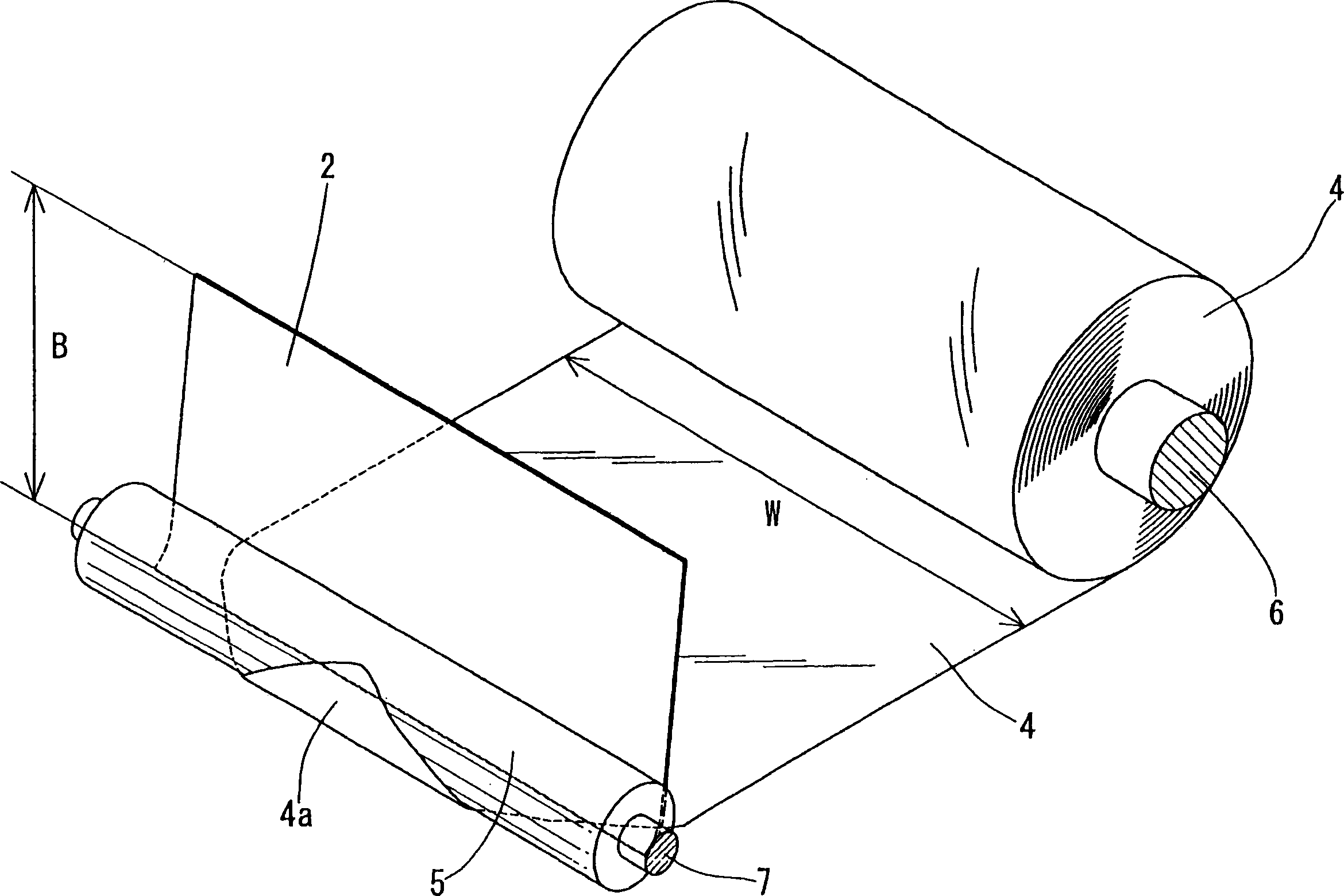 Wound product and its winding method