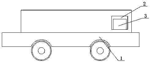 Electric automobile battery voltage detection system