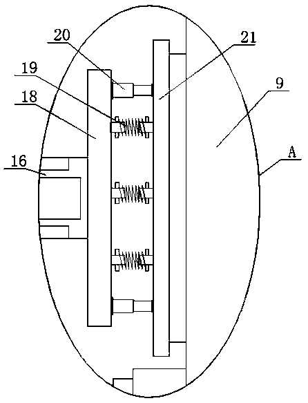 Electric automobile battery voltage detection system