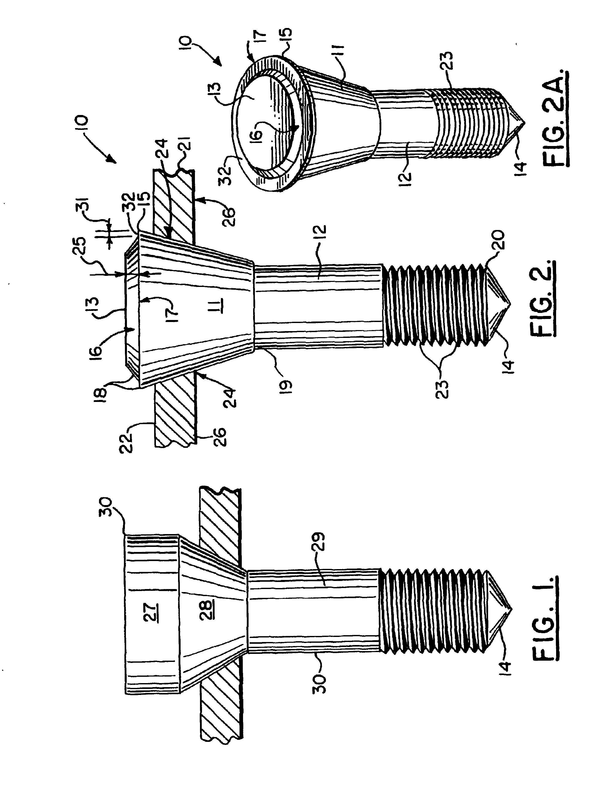 Friction pull plug welding: chamfered heat sink pull plug design