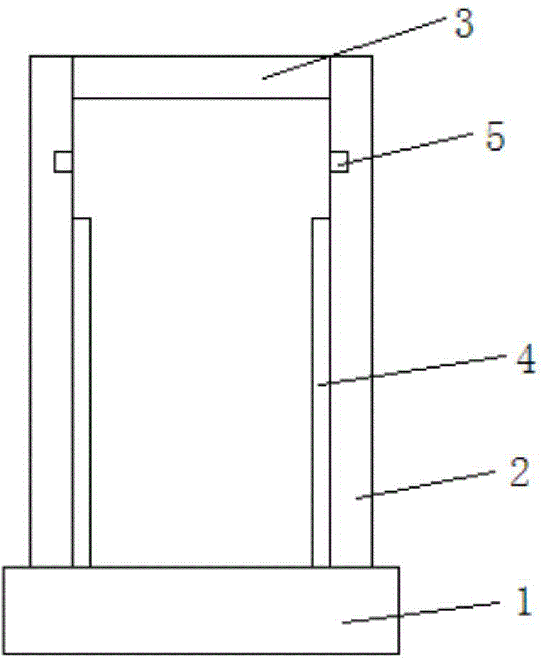 Solar collector header foaming rack