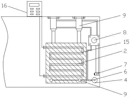 Telescopic safety intelligent pedal with supporting device